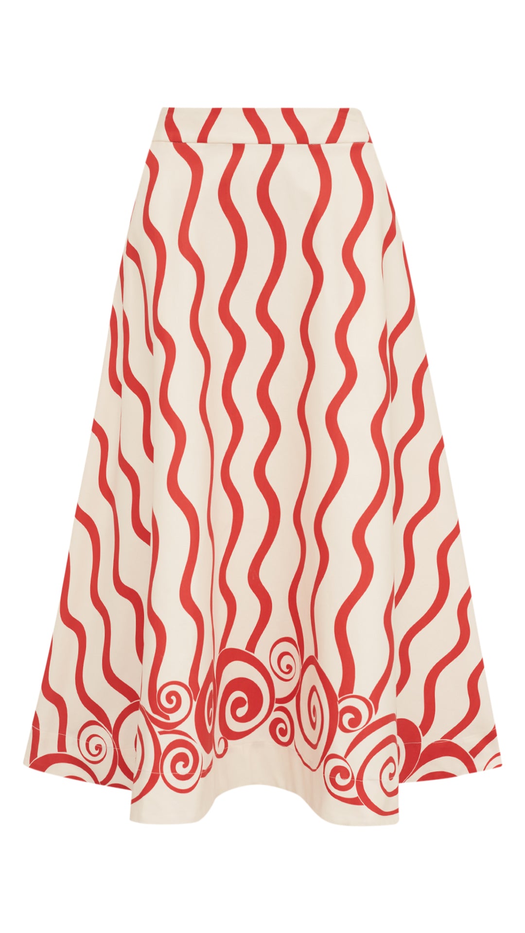 Saia Banda Estampada