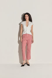Marinho/Off-White/Vermelho