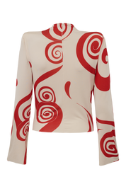 Blusa One Last Boogie Estampada